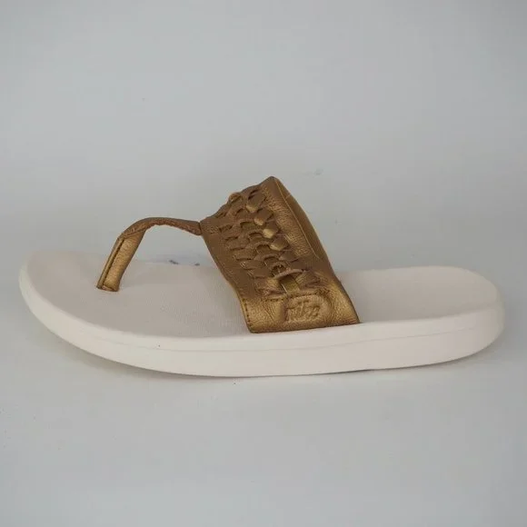 Nike Bella Kai Thong 2 Women Sandals Slide Sport Pale Ivory DS - Picture 1 of 11
